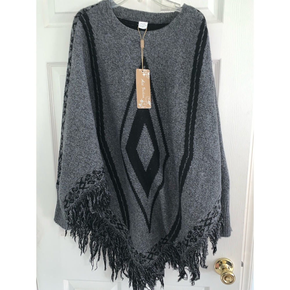 Knit Poncho